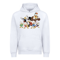 White happy amazing ducktales Urban Hoodie - linhVisuals