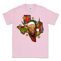 Bubblegum Pink christmas texas highland cow Classic Tee - Jasminsmagicworld