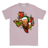 Christmas Texas Highland Cow Classic Tee | Teevron