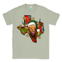 Matcha christmas texas highland cow Classic Tee - Jasminsmagicworld