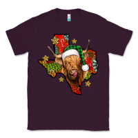 Plum christmas texas highland cow Classic Tee - Jasminsmagicworld