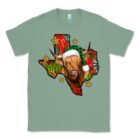 Sage christmas texas highland cow Classic Tee - Jasminsmagicworld
