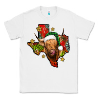 White christmas texas highland cow Classic Tee - Jasminsmagicworld