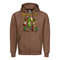 Chestnut cheers to the new year with beers Zipper Hoodie - AdoDesignShop