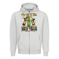 Dove Grey cheers to the new year with beers Zipper Hoodie - AdoDesignShop