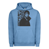 Pigment Pebble Blue big freedia rap müsic Urban Hoodie - linhVisuals