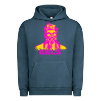 Pigment Midnight Navy eels artist müsïc Urban Hoodie - linhVisuals