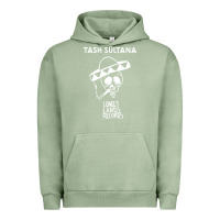 Pigment Oil Green tash sultana müsïc Urban Hoodie - linhVisuals