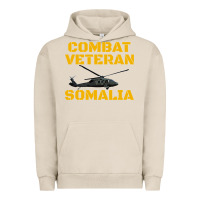 Pigment French Oak combat veteran mogadishu somalia Urban Hoodie - linhVisuals