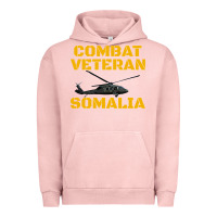Pigment Salmon combat veteran mogadishu somalia Urban Hoodie - linhVisuals