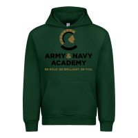 Forest Green army and navy academy Urban Hoodie - linhVisuals