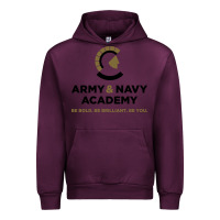 Mauve Wine army and navy academy Urban Hoodie - linhVisuals