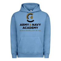Pigment Pebble Blue army and navy academy Urban Hoodie - linhVisuals