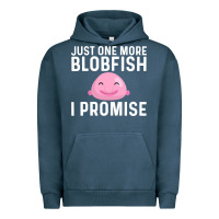 Pigment Midnight Navy cool blobfish fishermen fish sea Urban Hoodie - linhVisuals