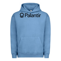 Pigment Pebble Blue Palantir Urban Hoodie - linhVisuals