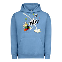 Pigment Pebble Blue asterix and obelix Urban Hoodie - linhVisuals