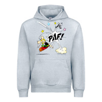 Heather Grey asterix and obelix Urban Hoodie - linhVisuals