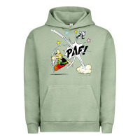 Pigment Oil Green asterix and obelix Urban Hoodie - linhVisuals
