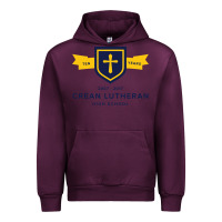 Mauve Wine crean lutheran high school Urban Hoodie - linhVisuals