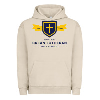 Pigment French Oak crean lutheran high school Urban Hoodie - linhVisuals