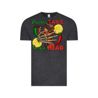 Vintage Black Pinchin' tails suckin' head crawfish Vintage Tee - FaDigitalArtStudio