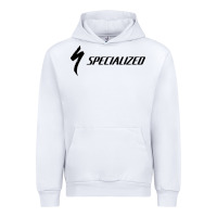 White Specialized Bikes Bicycle Urban Hoodie - linhVisuals