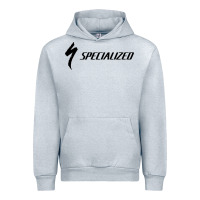 Heather Grey Specialized Bikes Bicycle Urban Hoodie - linhVisuals