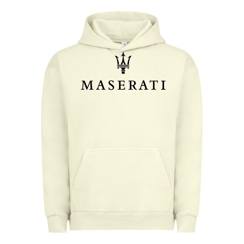 Simple White Trident Symbol Essential Urban Hoodie by linhVisuals | Teevron