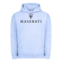 Pigment Grape Ice simple white trident symbol essential Urban Hoodie - linhVisuals