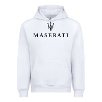 White simple white trident symbol essential Urban Hoodie - linhVisuals