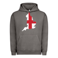 Pigment Tornado england Flag Map Drawing Line Art Urban Hoodie - linhVisuals