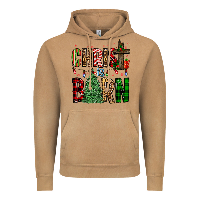 Christ Is Born Vintage Hoodie by FaDigitalArtStudio | Teevron