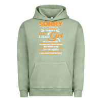 Pigment Oil Green birthday t  shirt sorry i'm already taken by sexy crazy girl october b Urban Hoodie - linhVisuals