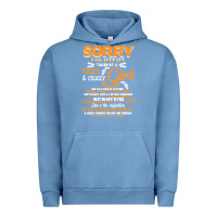 Pigment Pebble Blue birthday t  shirt sorry i'm already taken by sexy crazy girl october b Urban Hoodie - linhVisuals