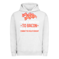 Pigment Lunar Rock bacon apparel t  shirt i'm not addicted to bacon we were just in a com Urban Hoodie - linhVisuals