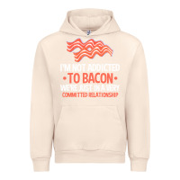 Sandshell bacon apparel t  shirt i'm not addicted to bacon we were just in a com Urban Hoodie - linhVisuals