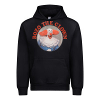 Black bozo the clown vintage style faded design ,  bozo Urban Hoodie - linhVisuals