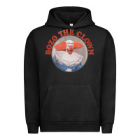 Pigment Black bozo the clown vintage style faded design ,  bozo Urban Hoodie - linhVisuals