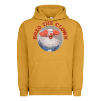 Pigment Peanut Butter bozo the clown vintage style faded design ,  bozo Urban Hoodie - linhVisuals