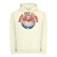 Pigment Pistachio bozo the clown vintage style faded design ,  bozo Urban Hoodie - linhVisuals