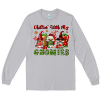 Moon Dust Chillin' With My Gnomies Long Sleeve Tee - FaDigitalArtStudio