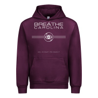 Mauve Wine Breathe Carolina Candyland Urban Hoodie - linhVisuals