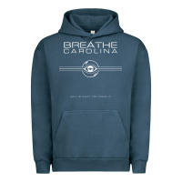 Pigment Midnight Navy Breathe Carolina Candyland Urban Hoodie - linhVisuals