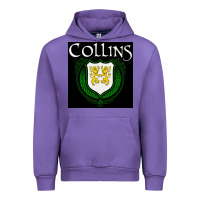 Tulip collins family irish coat of arms Urban Hoodie - linhVisuals
