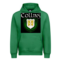 Emerald collins family irish coat of arms Urban Hoodie - linhVisuals