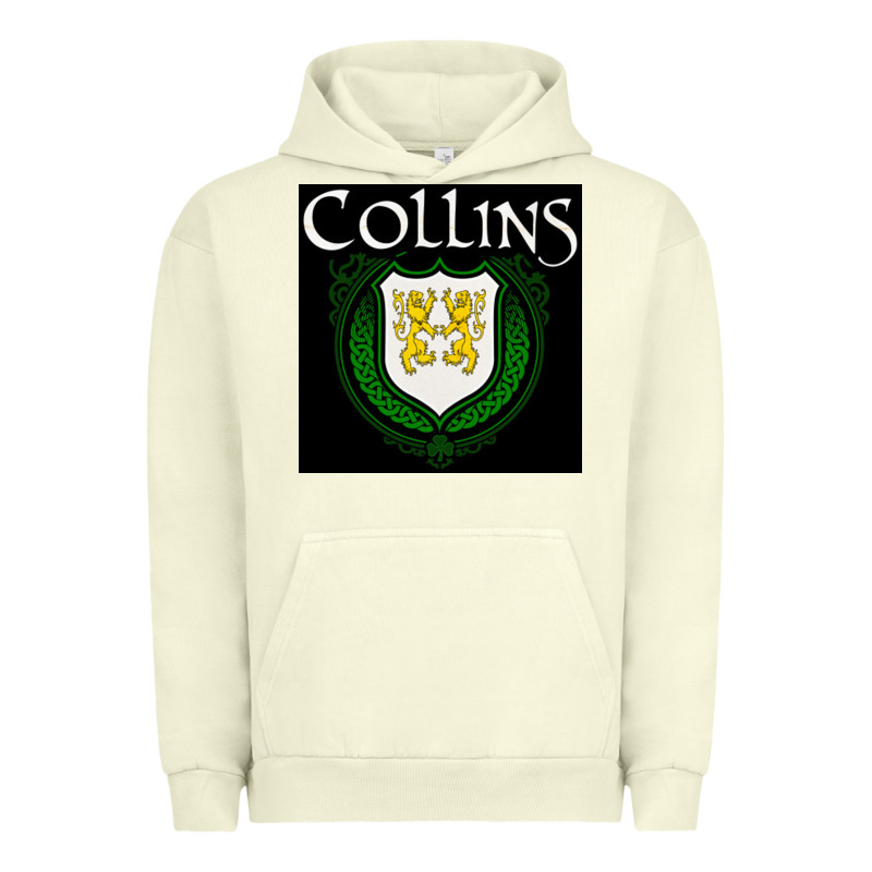 Collins Family Irish Coat Of Arms Urban Hoodie by linhVisuals | Teevron