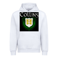 White collins family irish coat of arms Urban Hoodie - linhVisuals