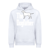 White the dogfather Urban Hoodie - linhVisuals