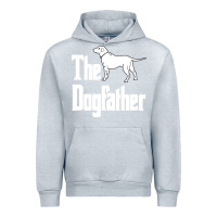 Heather Grey the dogfather Urban Hoodie - linhVisuals