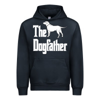 Navy the dogfather Urban Hoodie - linhVisuals